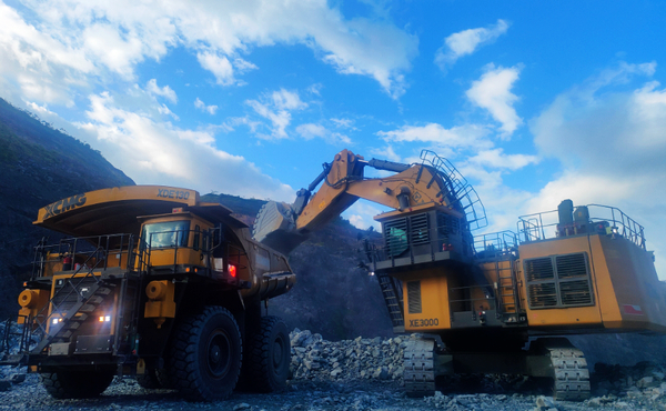XCMG XE3000 Boosts Mining Efficiency