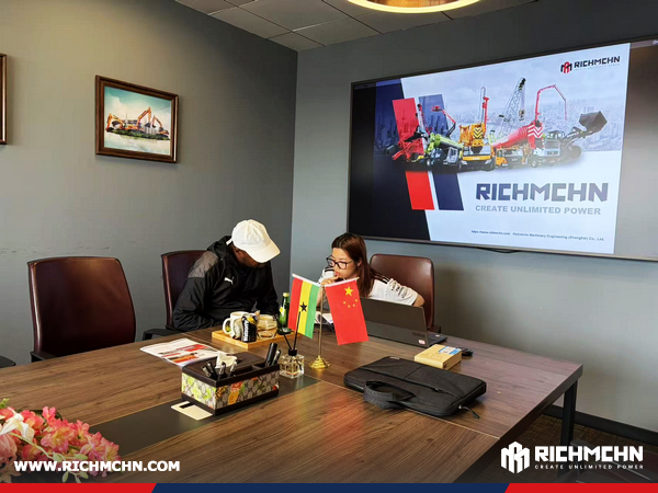 Ghana Client Visited Lonchain Group Office