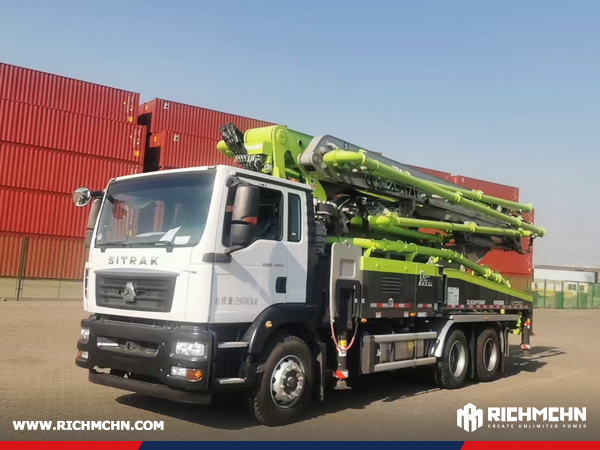 Algeria - 1 Unit ZOOMLION ZLJ5291THBKF Concrete Pump Truck