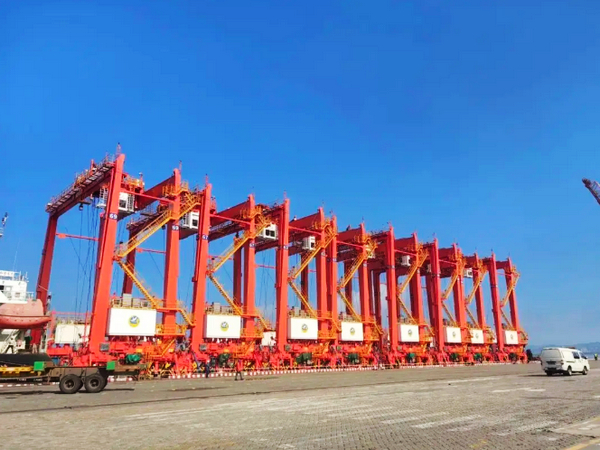 Smart Green Upgrade 8 Intelligent RTG Cranes Delivered
