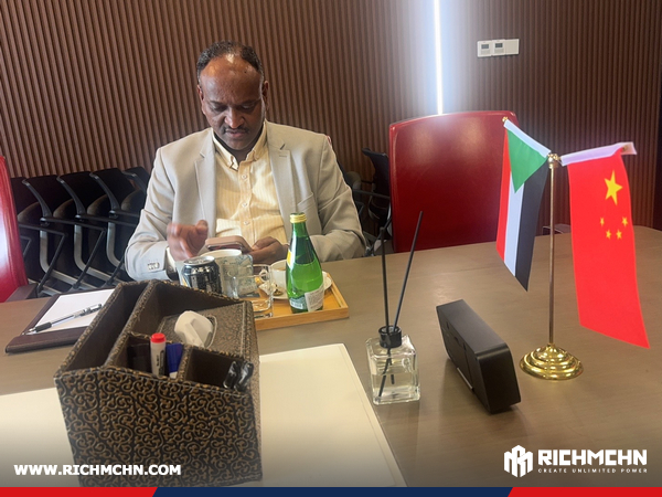 Sudan Client Visited Lonchain Group Office
