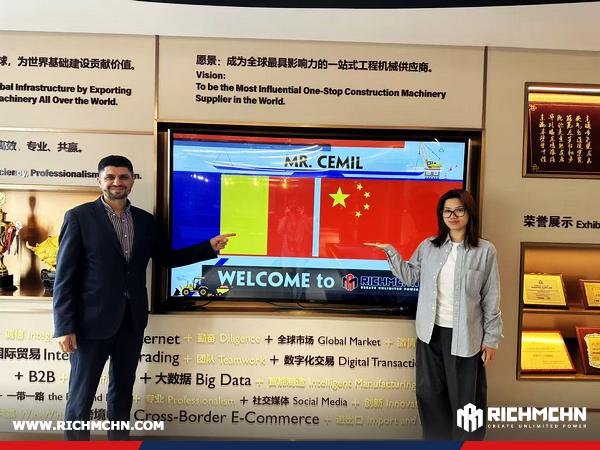 Romania Client Visited Lonchain Group Office