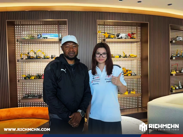 Ghana Client Visited Lonchain Group Office