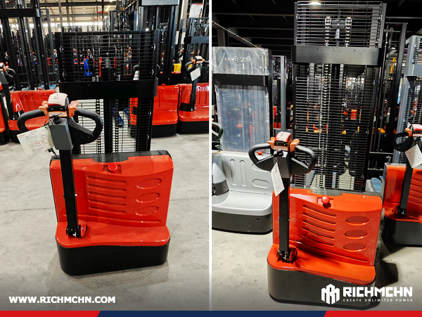 Poland - 11 Units HELI CDD15J Electric Pallet Stackers