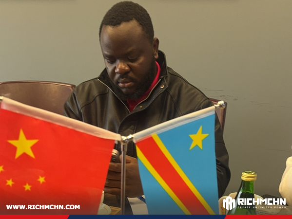 Democratic Republic of Congo Clients Visited Lonchain Group Office