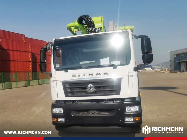 Algeria - 1 Unit ZOOMLION ZLJ5291THBKF Concrete Pump Truck