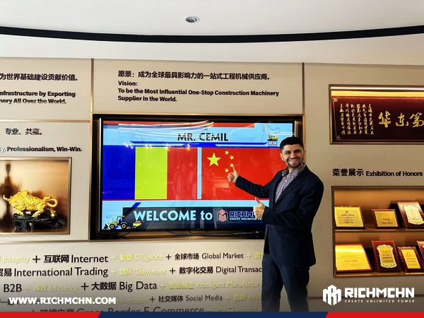 Romania Client Visited Lonchain Group Office