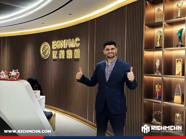 Romania Client Visited Lonchain Group Office