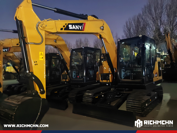 China - 1 Unit SANY SY75C Crawler Excavator