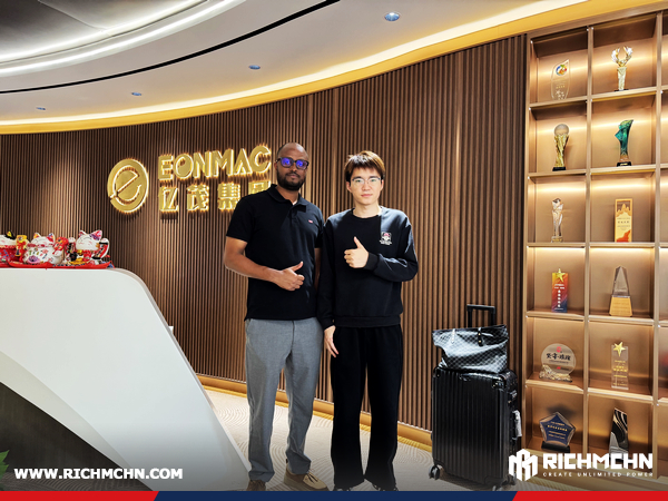 Sudan Client Visited Lonchain Group Office