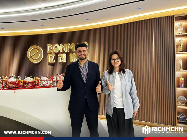 Romania Client Visited Lonchain Group Office