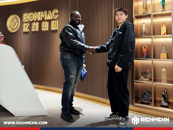Democratic Republic of Congo Clients Visited Lonchain Group Office