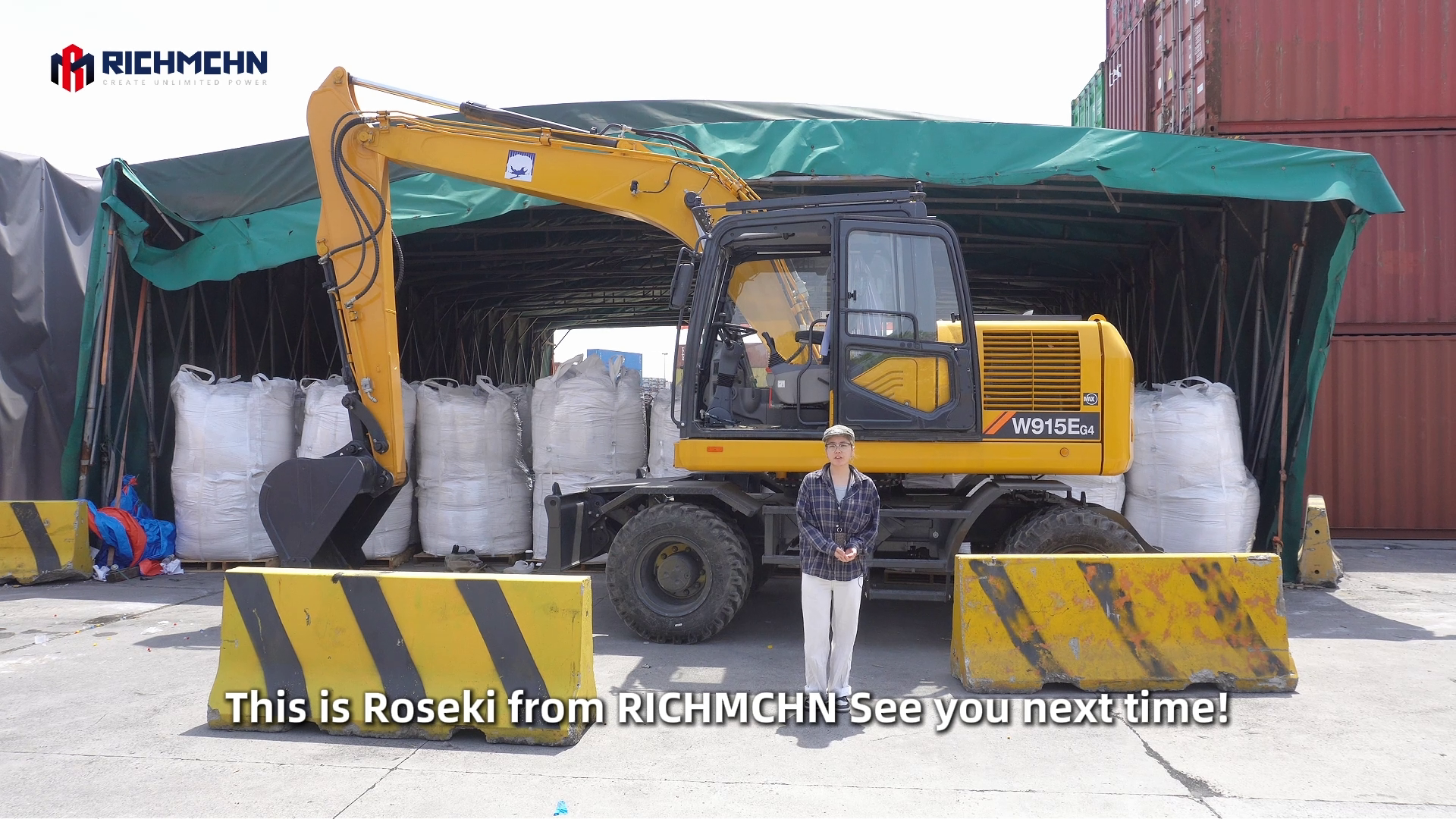 LIUGONG W915E Wheeled Excavator for Flexible Operation